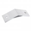 Uxcell 2pcs 135 Degree Angle Aluminum Profile Corner Brackets Brace Joint Connectors For 4545 Series Silver White