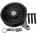 A C Compressor Eliminator Pulley For 1989 Gm 2 8l 1990 To 1991 3 1l And 1994 1996 S10 Sonoma 2l Includes Bracket Hardware Part 