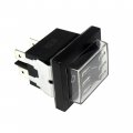 Hqrp On Off Power Switch Compatible With Kedu Hy12-9-7 Hy12-9-4 Saba Cb-52 Fridge 4-pins Waterproof Cover For Tools Ul Listed