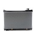 Dna Motoring Oem-ra-2455 1-row Aluminum Core Cooling Radiator For 03-04 Infiniti G35 Sedan At 27-1 16 W X 15-13 H 11 D 1-7 
