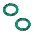 Oil Drain Plug Gasket Synthetic Material 2 Piece Set 0 548 Inside Diameter 939 In Outside 1 98 Mm Thickness Part 65302 