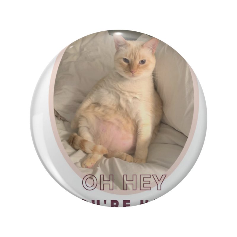 1080 Graphics Oh Hey You Re Home Early Gift For Cat Ma Me Lovers Key Chain Double Sided Stainless Steel Keychain