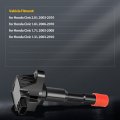 Suitable 2003-2011 For Honda Civic 1 3l L4 Automotive Replacement Ignition Coils 3-pins Uf374 Set Of 8