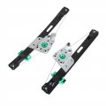 2pcs Power Window Regulator Rear Row Left And Right Side Without Motor Replacement For 2006-2011 E90 E91 325i 328i 330i 335i 
