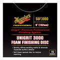 Meguiar S S6f3000 Professional Unigrit 3000 6 Foam Finishing Discs Pack Of 15 