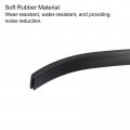 Uxcell U Channel Edge Trim 8 2ft Length Rubber Guard Seal Strip Protector Flat Fit For 0 5-1mm 13 64 W X 15 32 H Black