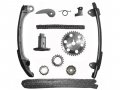 Front Timing Chain Kit 12-piece For 2002-2011 Toyota Camry Hybrid 2 4l 4-cylinder 