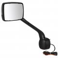 Aintier Hood Tow Mirror Truck Door Left Driver Side Tuck Car Fit For 2013-2021 Kenworth T680 With Back Led Signals Front Arrow
