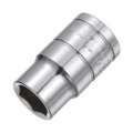 Uxcell 6-point Shallow Socket 1 2 Drive 13mm High Carbon Steel With Chrome Plated Metric For Diy Hand-making Repair Automotive