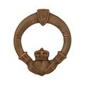 Claddagh Door Knocker Oiled Bronze Premium Size 