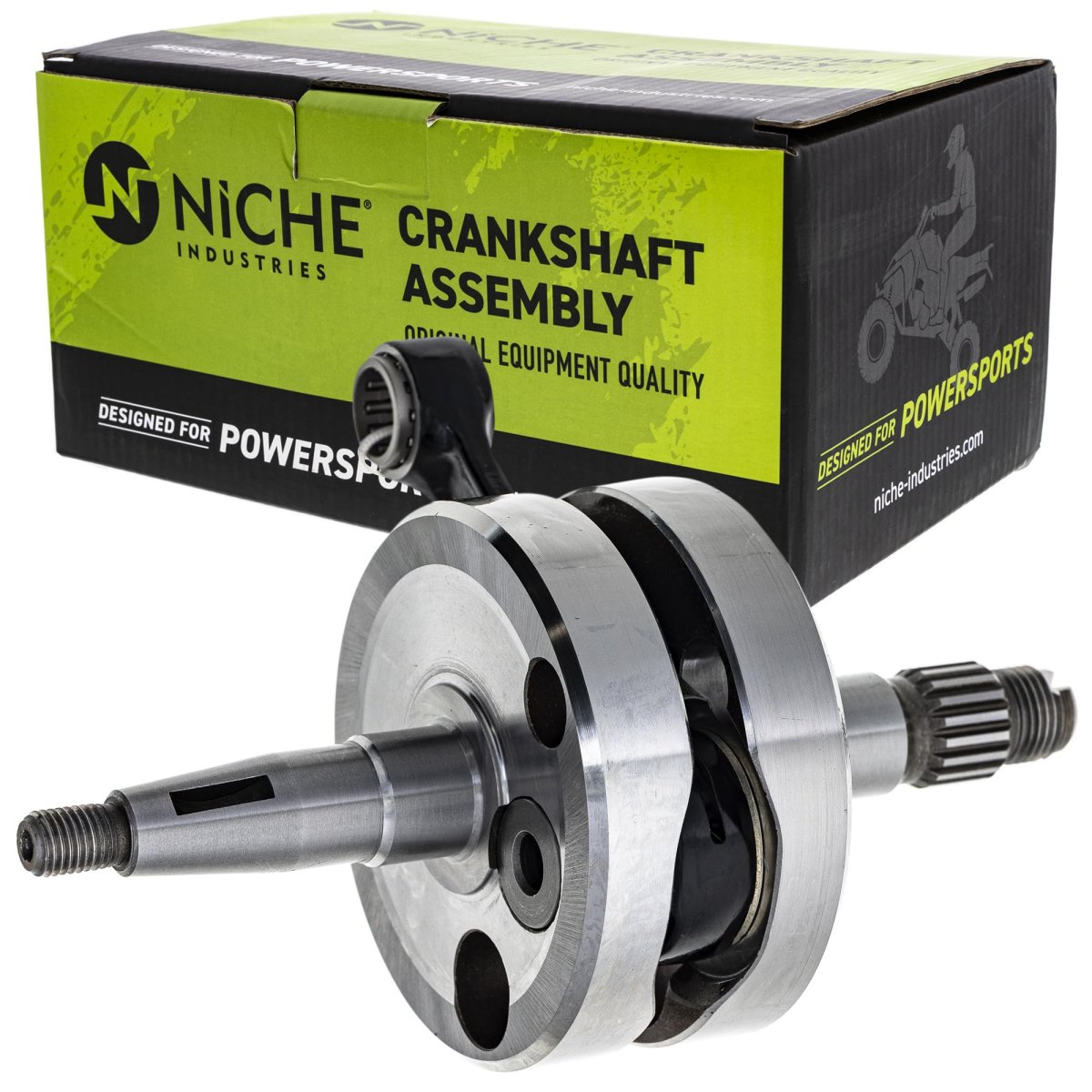 Niche Forged Crankshaft Assembly For Suzuki Rm85 Rm85l 12200-03b20 12200-03b11