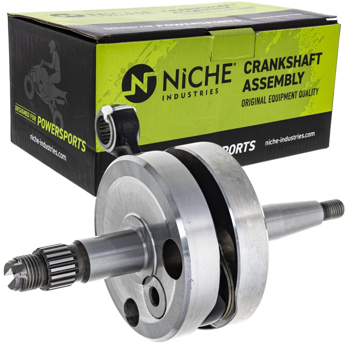 Niche Forged Crankshaft Assembly For Suzuki Rm85 Rm85l 12200-03b20 12200-03b11