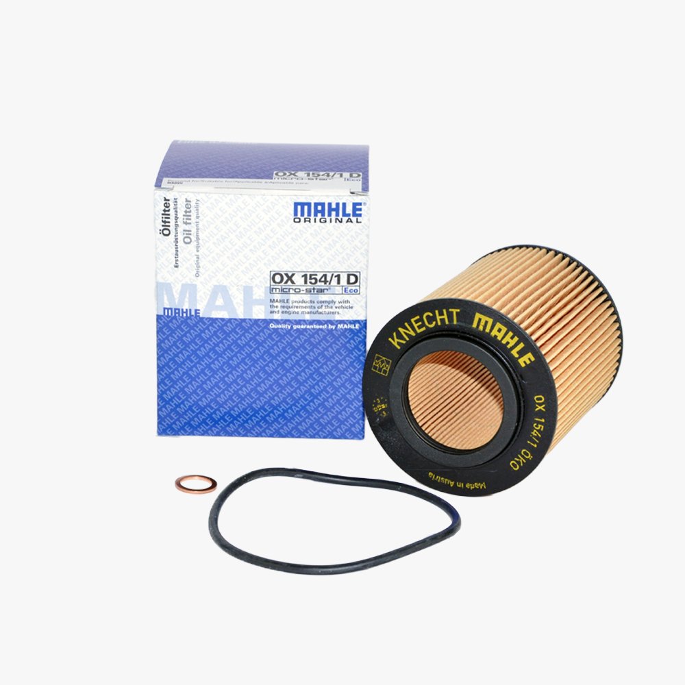 Bmw Engine Oil Filter Mahle Original Oem Ox154 1d 11427512300
