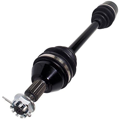 caltric front left complete cv joint axle fits honda