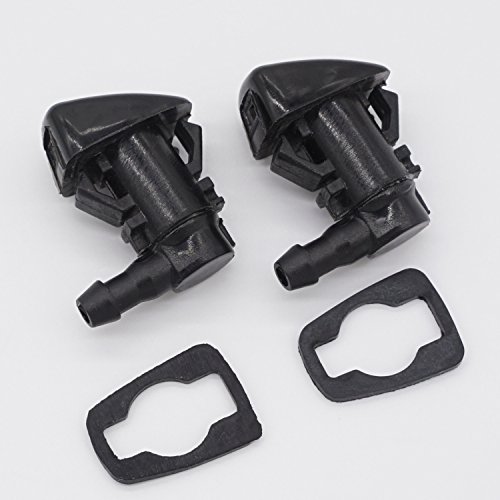 2 Front Windshield Washer Nozzle Kit fit for 20082011 Ford Focus, 2007