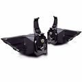 Clear Lens Fog Light Bumper Lamps Pair W Wiring Kit For 2005-2006 Honda Cr-v