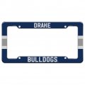 Drake University Stripe License Plate Tag Frame