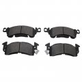 Brake Pads Front Set Semi-metallic All-weather Mechanics Choice For 1968-1981 Pontiac Catalina