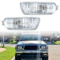 Front Turn Signal Side Marker Corner Parking Lights For Ta-coma 2001 2004 Left And Right Driver Passenger Clear Lens 8151004080