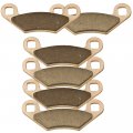 Front And Rear Sintered Brake Pads For Polaris Sportsman 1000 Fits 2015 To 2023 Xp Touring 3 Sets Of