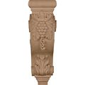 Ekena Millwork Cor04x08x13deal 4 4-inch W X 8-inch D 13 1 H Devon Grapes Vines Corbel Alder