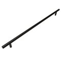 Cosmasa 404-320fb Flat Black Solid Steel Construction 3 8 Inch Slim Line Euro Style Cabinet Hardware Bar Pull 12-5 320mm Hole