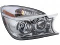 Right Passenger Side Headlight Assembly For 2004 2005 Buick Rendezvous White Led Clear Polycarbonate Lens Part Number W0156
