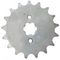 Front Sprocket 420 17th Bolts 2x30mm Ctr To Splines 6 Shaft 14 17mm Shortest Longest Point 50-125cc Most Chinese Atvs