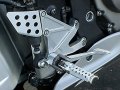 I5 Polished Slash Front Foot Pegs For Kawasaki Z125 Z 125 Pro Ninja 300 Zx6 Zx6r Zx10 Zx10r 2003-2024