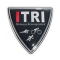 Itri Shield Chrome Auto Emblem