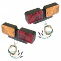 Caltric Left And Right Taillight For John Deere 1025r 2025r 2032r 3025d Lva18272 Lva18273