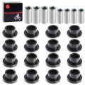 Front Rear Shock Absorber Bushings Sleeve Kit 16pcs For Polaris Ranger 500 570 700 800 900 1000 Diesel Pro Xd