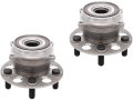 Rear Wheel Bearing Hub Assembly Set Of 2 For 2016 To 2020 Honda Pilot Awd Position