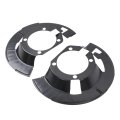Front Brake Dust Shields For Ram 2500 3500 2000 2001 2002 Driver And Passenger Side Pair Replacement 5015129aa 5015128aa