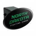 North Dakota Secondary Logo Oval Tow Trailer Hitch Cover Plug Insert