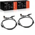 A-premium Abs Wheel Speed Sensor Compatible With Mercedes-benz Models C300 2008-2009 Sedan Glk350 2010-2011 Sport Utility Front