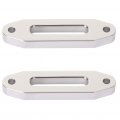 Aluminum Hawse Fairlead For Synthetic Winch Rope Cable Line 3000 To 4000 Lb Capacity Universal Atv Utv Accessory Pack Of 2 6 In