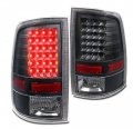 Zmautoparts Led Tail Brake Lights Rear Lamps Black Compatible With 2009-2018 Ram 1500 2010-2018 2500 3500 Pickup