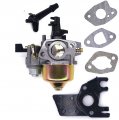 Carburetor With Insulator And Air Intake Gaskets For Central Machinery 6 5hp Gasoline Plate Compactor 66571 69086 69738 98963