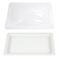 Hecasa Rv Skylight Replacement Bundle White Outer Dome 18 X 26 Fits 14 22 Openings Inner 2pcs For Camper Motorhome Shower