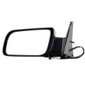 Driver Side View Mirror For 1988 To 2000 Chevy Pickup Truck 1992 1999 Suburban 1994 Blazer 1995 Tahoe Black Smooth Manual Fold