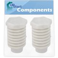 2-pack 49621 Leveling Foot Replacement For Whirlpool Lgv6848aw0 Dryer Leg Upstart Components Brand