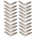Uxcell Box Corner Protector Vintage Guard Edge Cover Book Scrapbook Album Jewelry Decor Pack Of 20