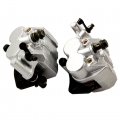 Wflnhb Front Left And Right Brake Caliper Set With Pads 59300-05h00-999 Replacement For Yamaha Rhino 660 2004-2007 700