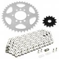 Drive Chain And Sprockets Kit For Kawasaki Kfx400 Ksf400a 2003 2004 2005 2006 14 Tooth Front 40 Rear Sprocket With 120 Link