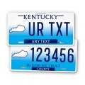Personalized Novelty Kentucky License Plate Ky Custom Text Auto Tag