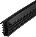Gordon Glass Black Shower Door Replacement Glazing Vinyl Spline For 3 16 18 Ft