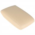 Munirater Center Console Lid Leather Armrest Cover Beige Replacement For 2008-2013 Toyota Highlander
