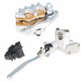 Silscvtt Front Master Cylinder Lever And Brake Caliper Replacement For Honda Cr125r 250r Crf250x 450x