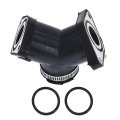 Carburetor Carb Intake Boot Black Replacement For Xv250 Route 66 1988-1990 Virago 250 1995-2007 V-star 2008-2015